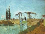 Bridge at Arles, Vincent Van Gogh